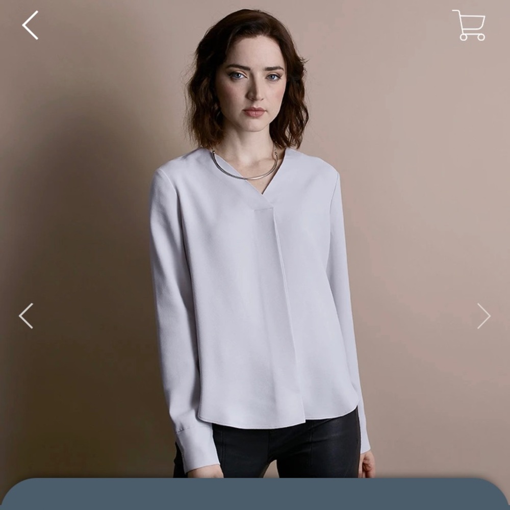Elizabeth and Clarke blouse The Quinn